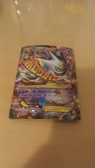 Carta Pokémon Mega Gengar EX