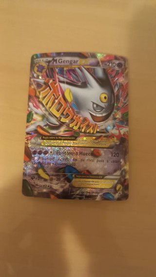 Carta Pokémon Mega Gengar EX
