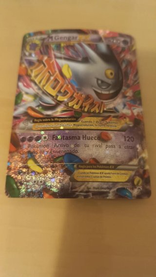 Carta Pokémon Mega Gengar EX