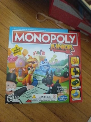 Monopoly Junior Mi Primer Monopoly Juego