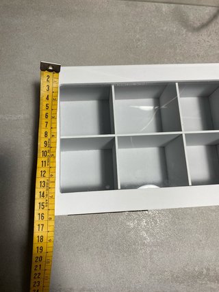 Scatola porta tè in legno con coperchio in vetro