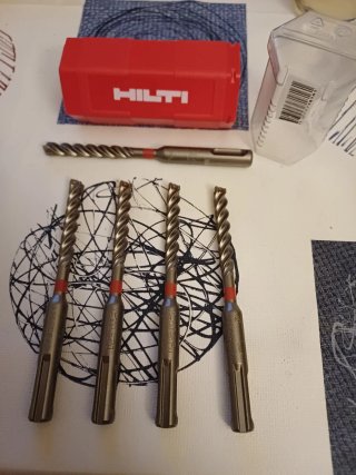 5 Brocas HILTI MX4 5'5x115mm...del 8