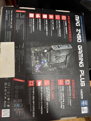 Placa Base MSI MPG GAMING PLUS Z490