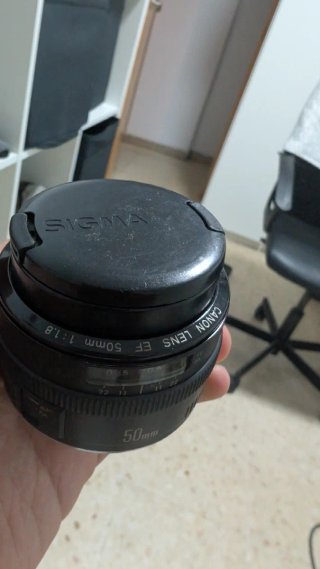 Canon EF 50mm f/1.8 Mark I Montura Metálica
