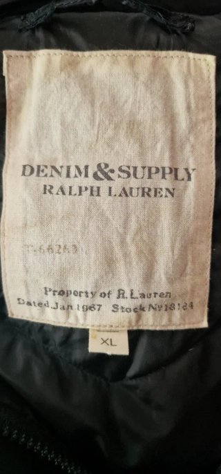 Chaqueta Ralph Lauren Azul Marino con Bandera USA