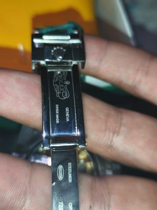Reloj Acero Azul