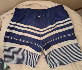 Costume uomo Yamamay righe blu/bianco