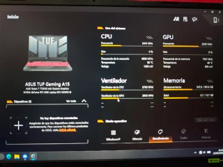 ASUS TUF Gaming A15 Portátil o cambio a PC