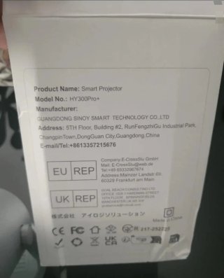 Proyector MAGCUBIC HY300 Pro Gris Nuevo