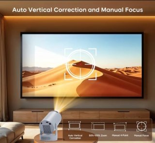 Proyector MAGCUBIC HY300 Pro Gris Nuevo