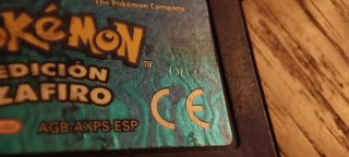 Pokemon Zafiro game boy advance