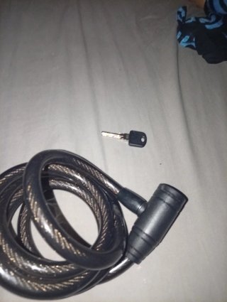 Cadena de seguridad con llave