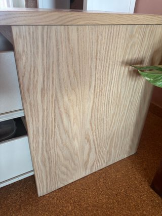 Mesita de noche IKEA MALM madera