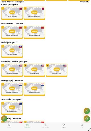 Sticker Panini Mondiale 2026