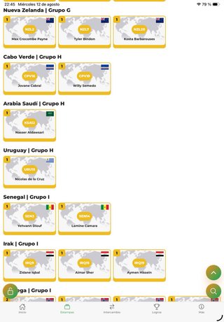 Sticker Panini Mondiale 2026