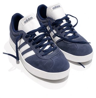 Zapatos Adidas Azul Marino y Blanco