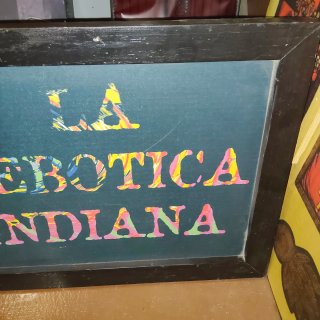 Cartel Vintage Rockola Circus/La Robótica Indiana