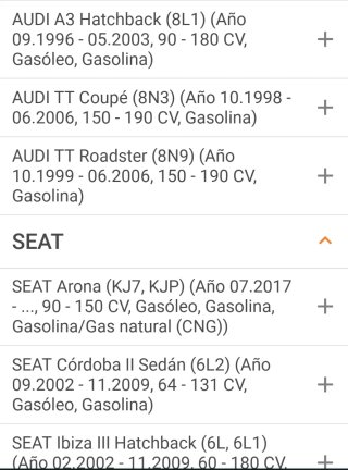 Discos freno Seat Skoda VW Audi