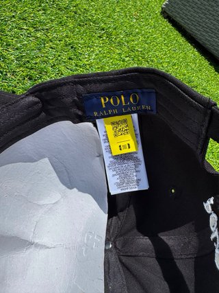 Gorra Polo Negra