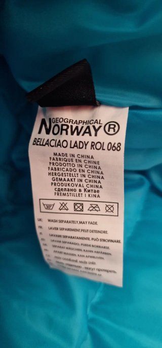 Chaqueta Geographical Norway Mujer Azul