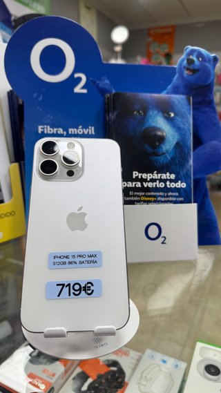 iPhone 15 Pro Max 512GB Plata