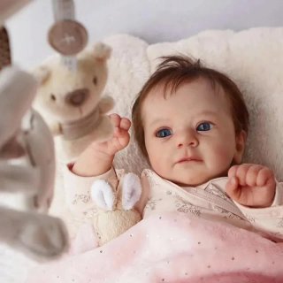 Muñeca reborn bebé silicona