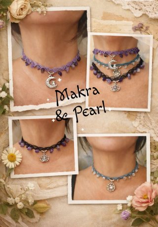 Collana Macramè Fatta a Mano