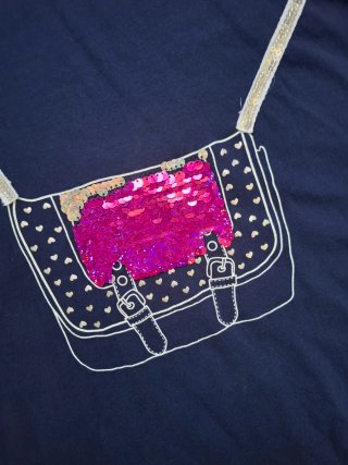 Abito Desigual Blu Bambina 11-12 Anni