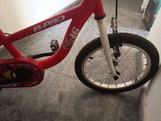 Bicicleta Infantil B-Pro Roja