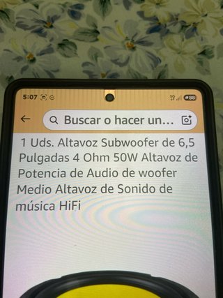 Altavoz Roadstar VO-602 6.5 2 vías