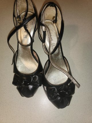 CHEDIVE Scarpe Donna Tacchi Alti Nere