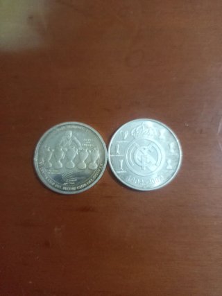 Moneda Real Madrid Centenario