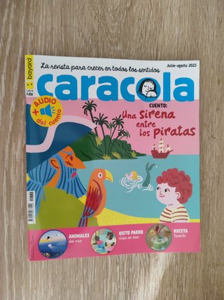 Lote 4 - 5 revistas infantiles Caracola nuevas