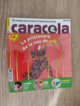 Lote 4 - 5 revistas infantiles Caracola nuevas