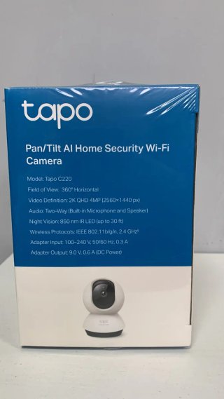 Cámara Vigilancia WiFi Exterior Tapo C520WS 2K QHD