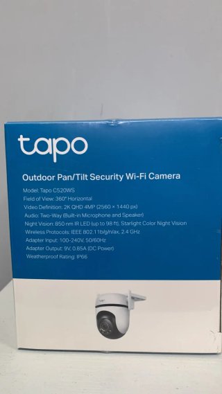 Cámara Vigilancia WiFi Exterior Tapo C520WS 2K QHD
