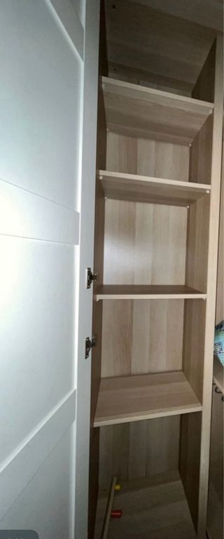 Módulo Esquinero PAX Ikea Roble Tinte Blanco
