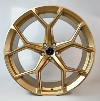 Llantas Q7 Q8 gold 22 rs