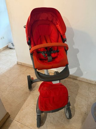 Carrito Bebé Stokke Rojo