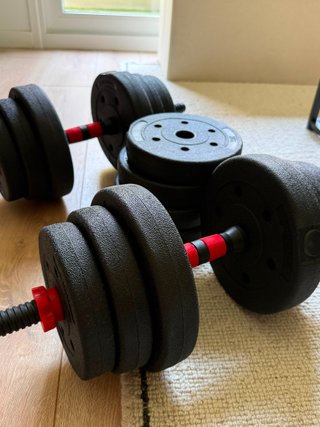 Pesas ajustables para gimnasio