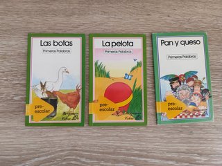 Lote 12 libros preescolar -  Benjamín Cebra