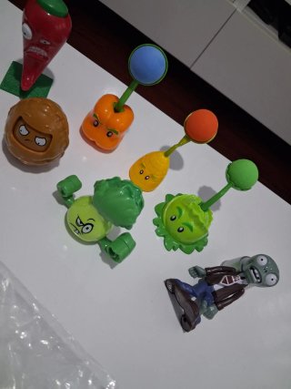 Muñecos Plantas vs Zombies