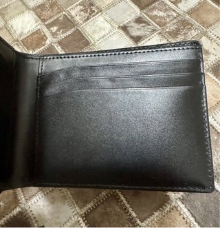Billetera Montblanc Negra Cuero