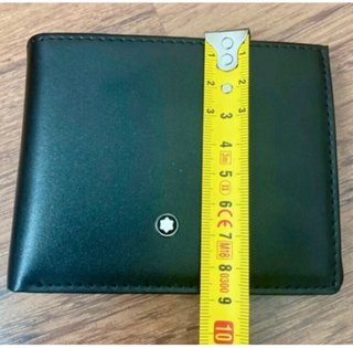 Billetera Montblanc Negra Cuero