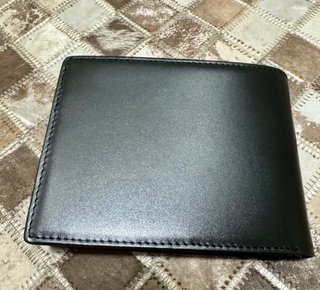 Billetera Montblanc Negra Cuero