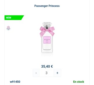 Passenger Princess Perfume Mujer Rosa