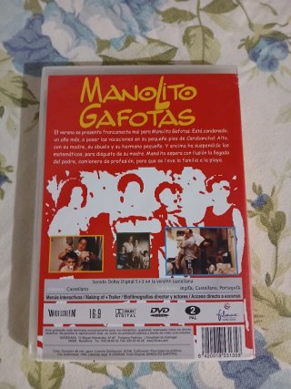 6 Películas DVD Variadas (Español)