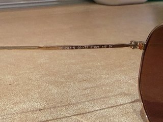 Gafas Ray-Ban Cristal Rosa Dorado