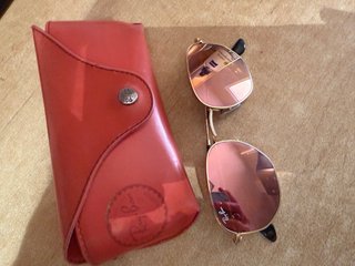 Gafas Ray-Ban Cristal Rosa Dorado