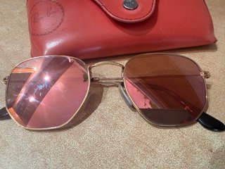 Gafas Ray-Ban Cristal Rosa Dorado